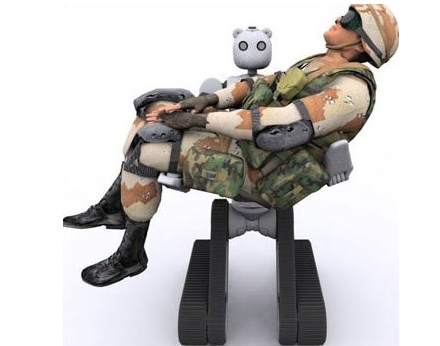 Bear robot militaire