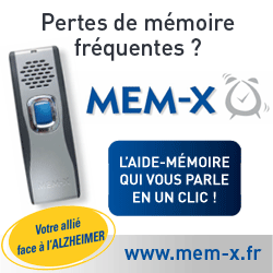 Aide mémoire vocal Mem-X pour Alzheimer 