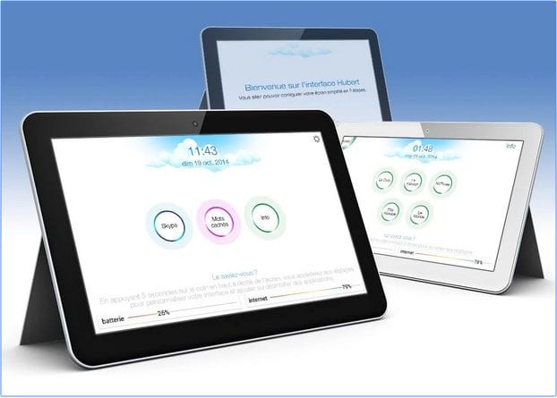 tablette simplifiée pour seniors