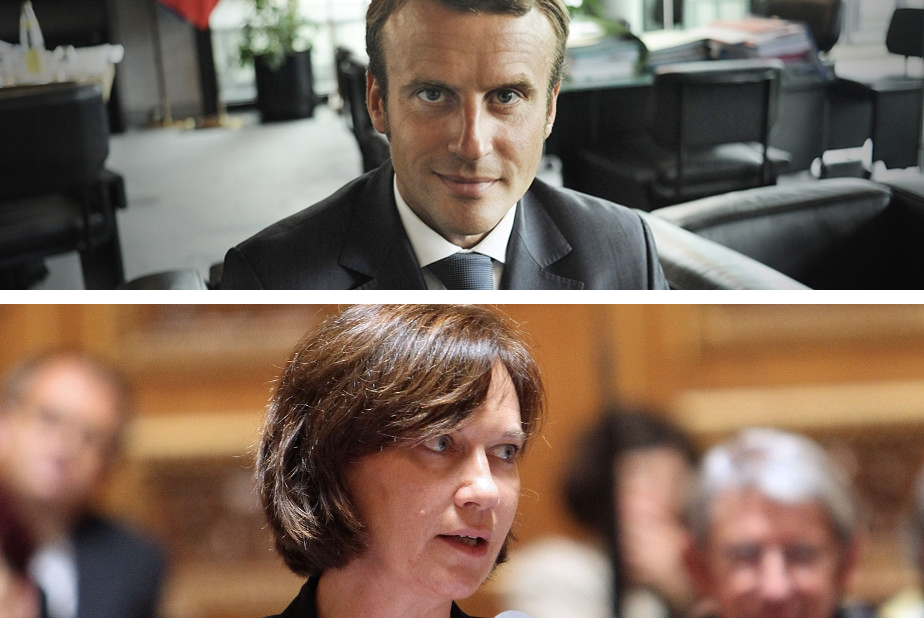 emmanuel-macron-laurence-rossignol