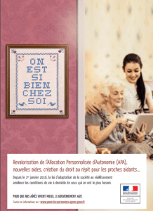Loi d'adaptation de la société au vieillissement - Affiche- campagne de communication- Silver économie