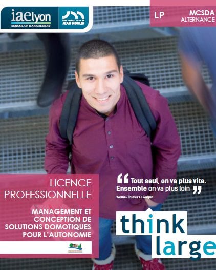 IAE Lyon Licence professionnelle Silver économie - Domotique