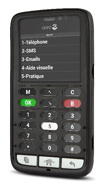 Doro 8030C-smartphone-aveugle-