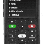Doro 8030C-smartphone-pour-non-voyant