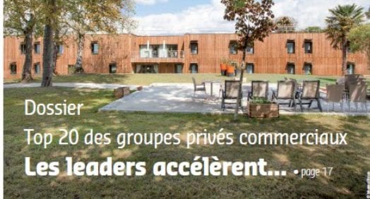 Géroscopie top 20 des groupes privés commerciaux