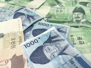 billets coréens finance