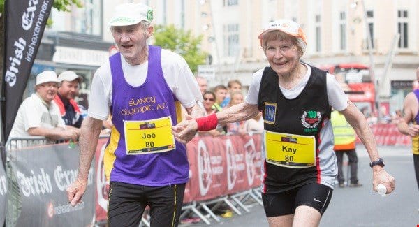 Kay and Joe O'Regan Cork Marathon 2016 Cork Ireland