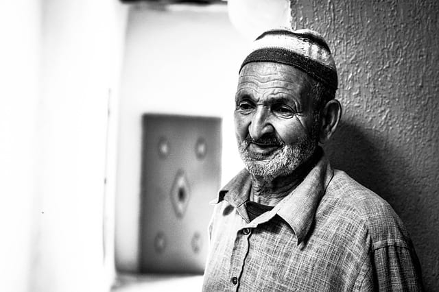 Personne âgée marocaise