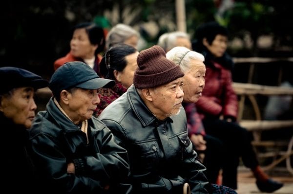 Chine vieillissement de la population chinoise travailleurs