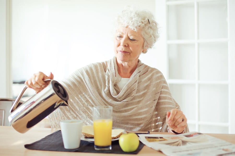 Nutrition - Petit-déjeuner - Personnes âgées