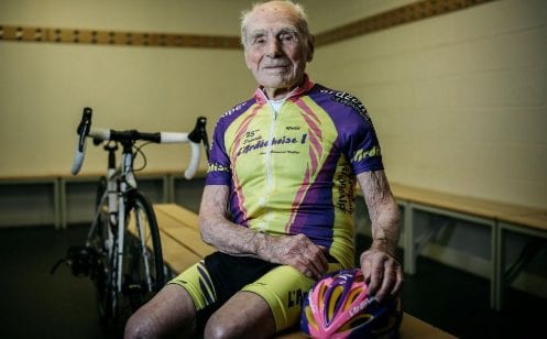 Robert Marchand cycliste de 105 ans