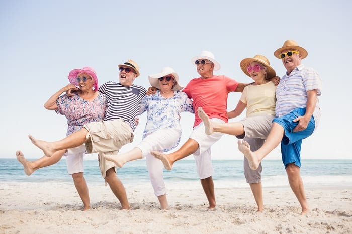 Les seniors en vacances