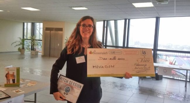 Movadom lauréat des Pitch sessions Les Senioriales Silver Valley