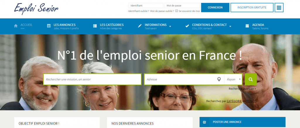 Site Internet Emploi Senior