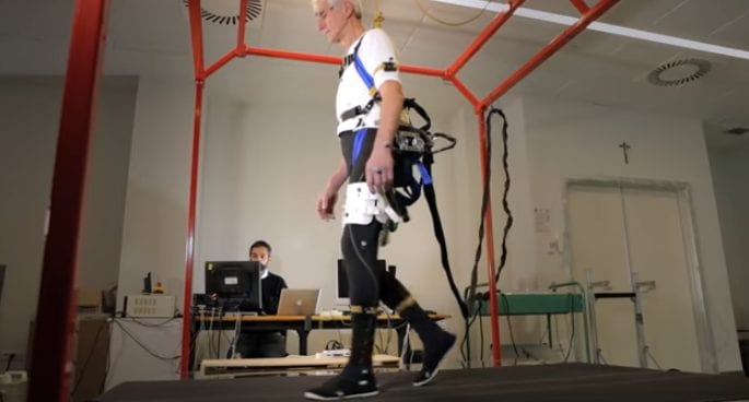 Exosquelette - Prévention des chutes chez les aînés