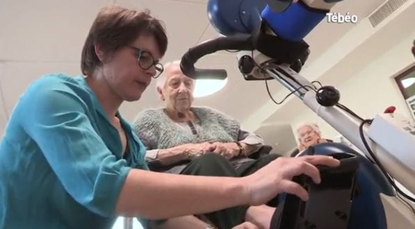 Utilisation de Motomed en EHPAD - Vélo thérapeutique