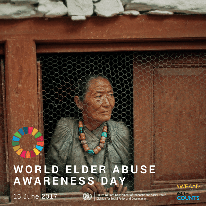 Journée mondiale de lutte contre la maltraitance des personnes âgées