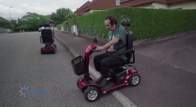 Scooters médicalisés en test - Autonom'Lab