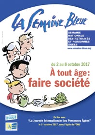 Affiche semaine bleue 2017