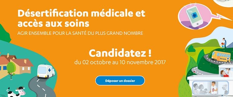 Désertification médicale et accès aux soins - Crédit agricole - Candidature