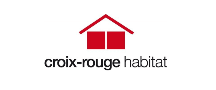 Logo croix rouge habitat