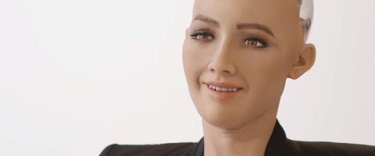 Robot humanoïde Sophia