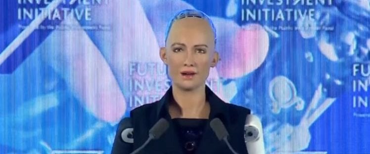 Sophia Robot humanoïde