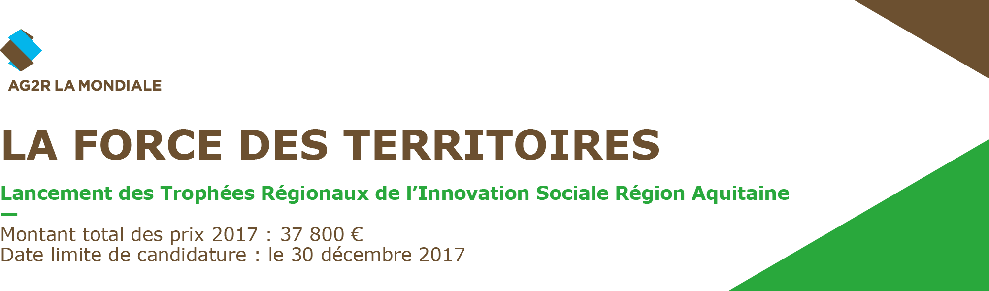 Trophées Régionaux de l'innovation sociale 2017 Aquitaine