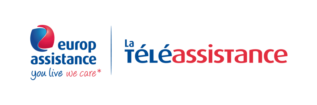 Logo Europ Assistance -  la téléassistance