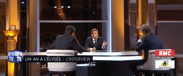 Impression écran BFM TV