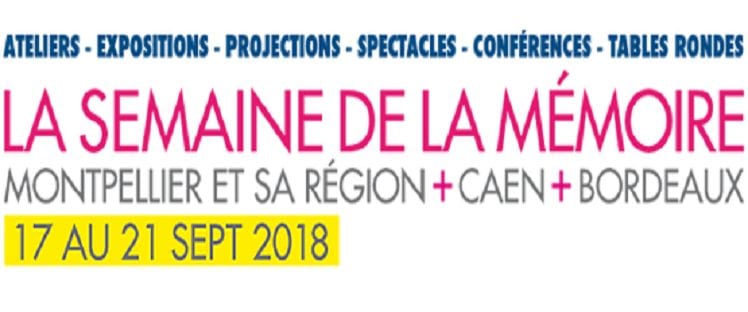 semaine de la mémoire
