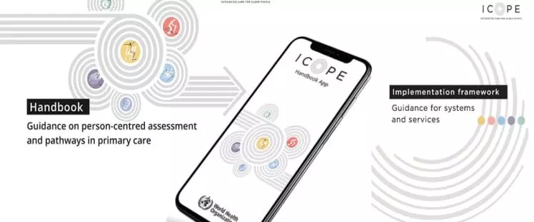 ICOPE Handbook App, application, infographie