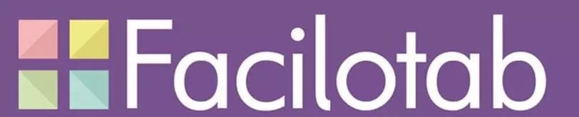 Logo Facilotab Fond violet