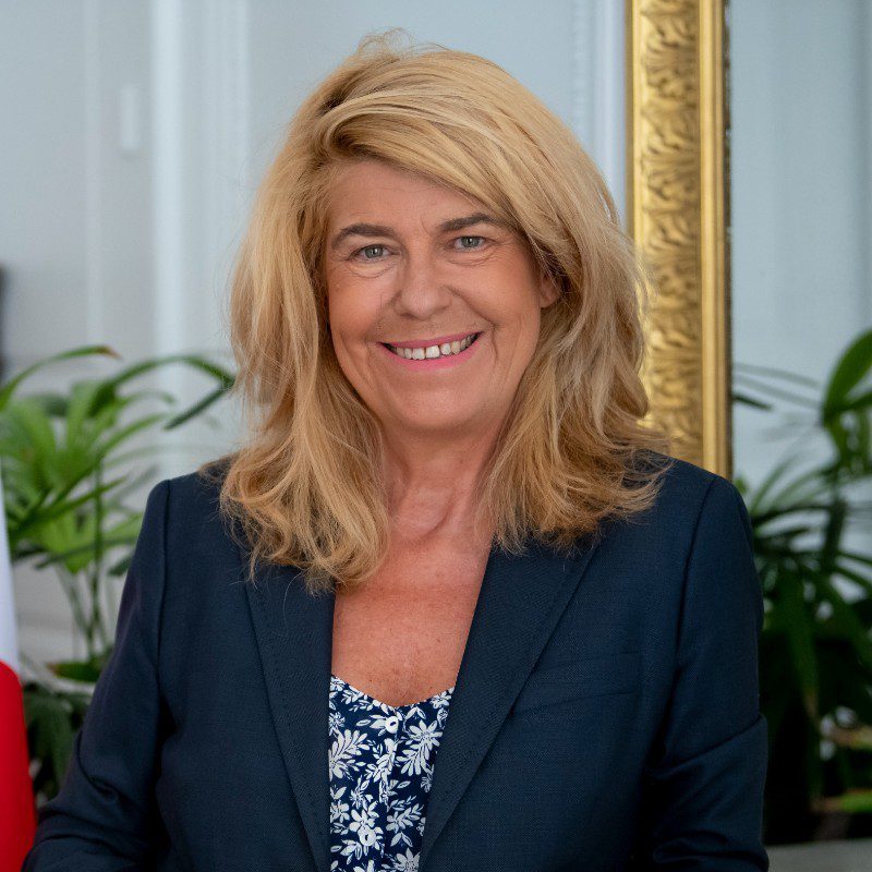 Dominique Faure, ministre déléguée chargée des Collectivités territoriales et à la Ruralité