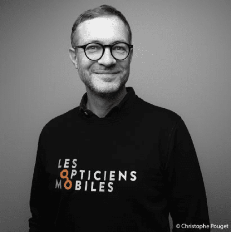 Matthieu Gerber, fondateur & Président Les Opticiens Mobiles
