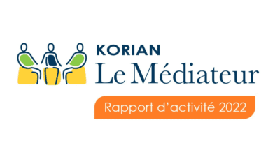 le médiateur korian, rapport d'activité 2022