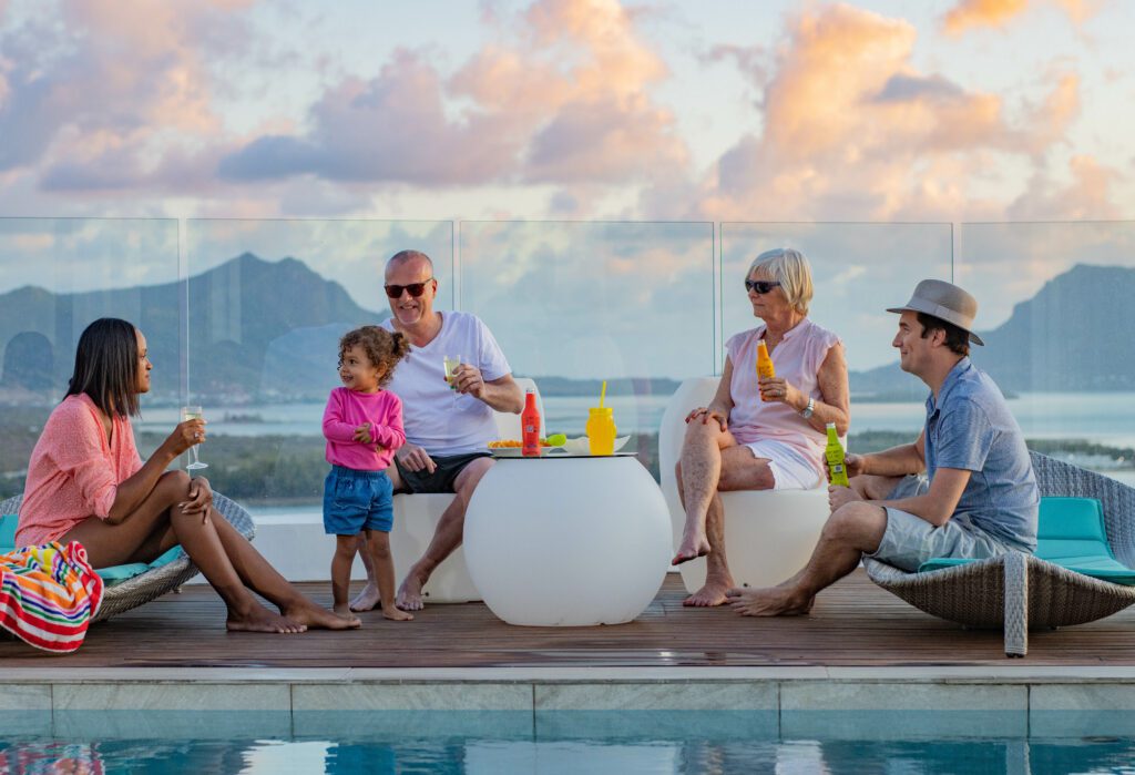 Famille à l'Île Maurice avec l'Economic Development Board Mauritius