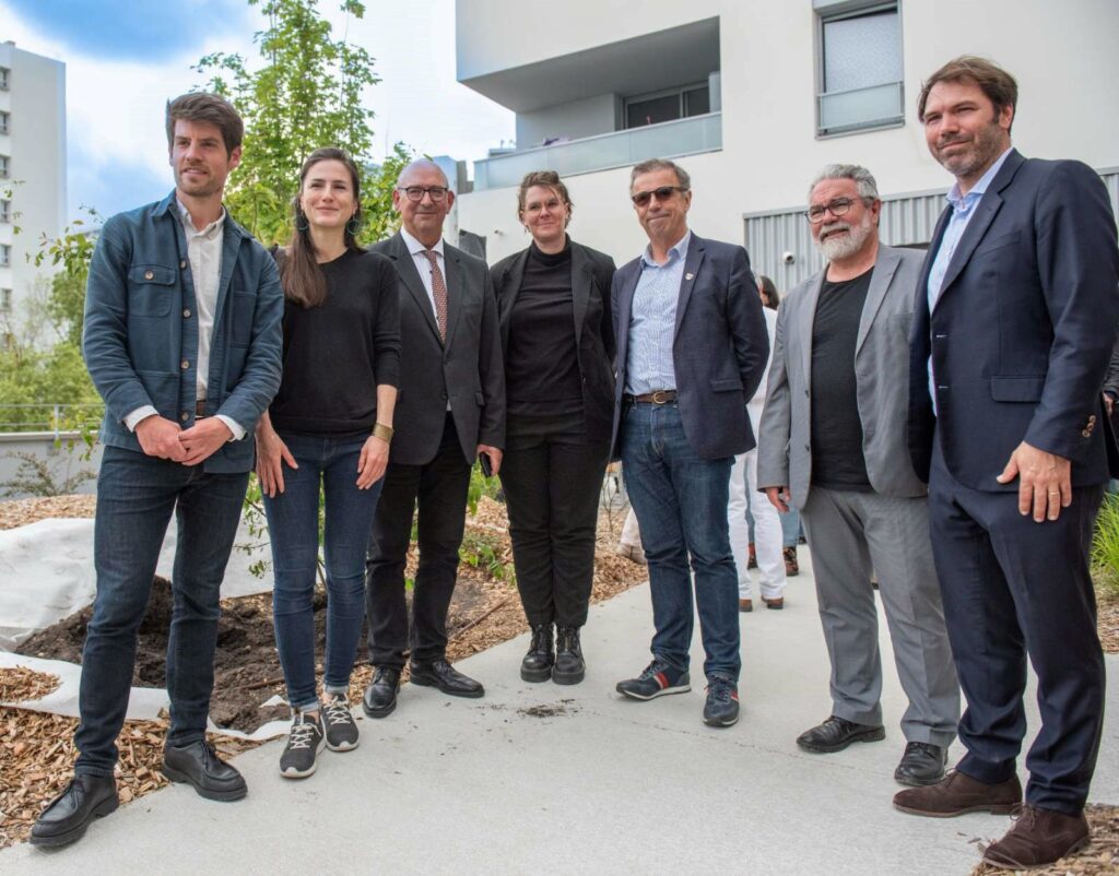 Inauguration de la résidence Bordeaux-Lac d'Énéal