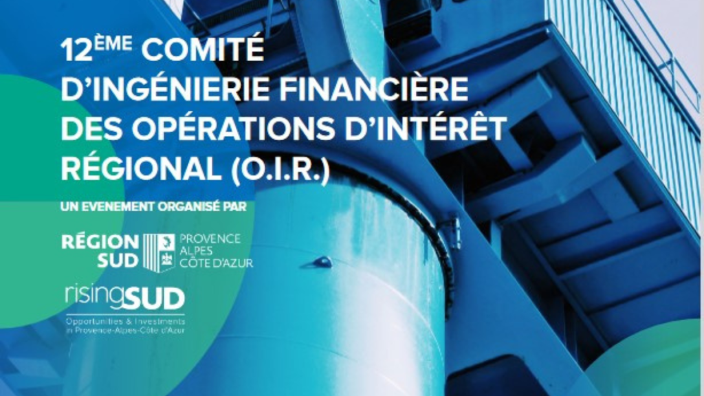 Comité d'ingénierie financière des Opérations d'Intérêt Régional