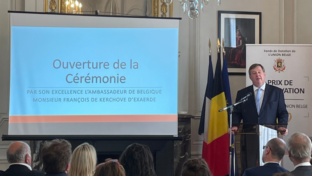 CÃ©rÃ©monie Prix de l'Innovation Union Belge