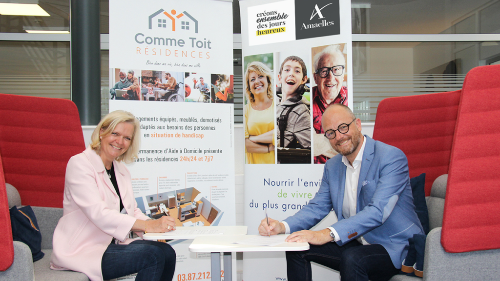 Partenariat Amaelles _ Résidence Comme toit