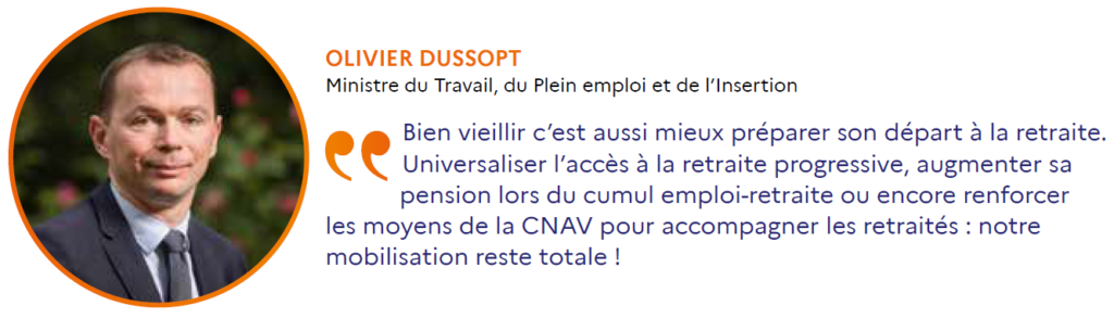 Olivier Dussopt bien vieillir Silver Economie