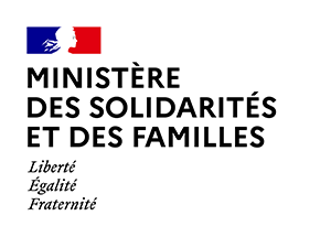 Logo Ministre des solidarités et des familles 