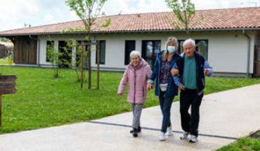 Village landais seniors alzheimer