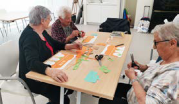 village landais alzheimer ateliers