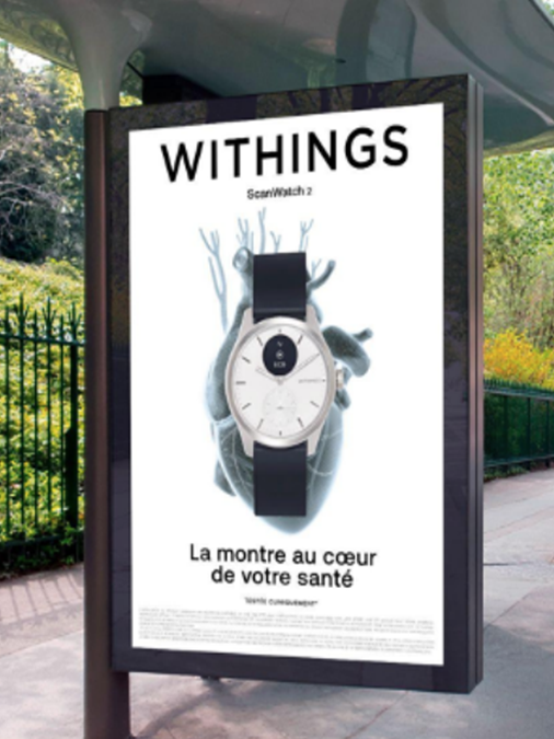 Campagne ScanWatch 2 - Withings