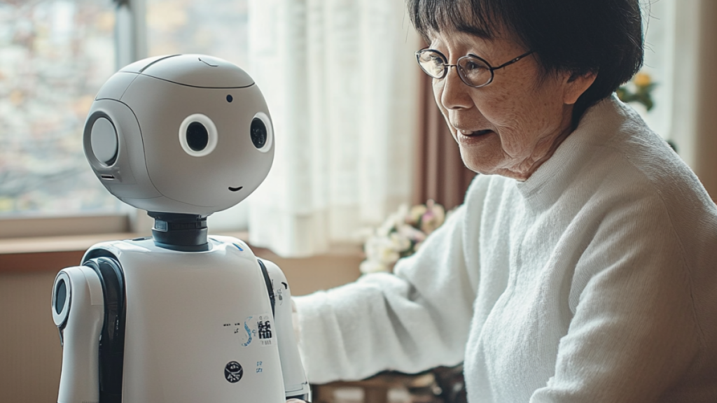 robots d’assistance seniors
