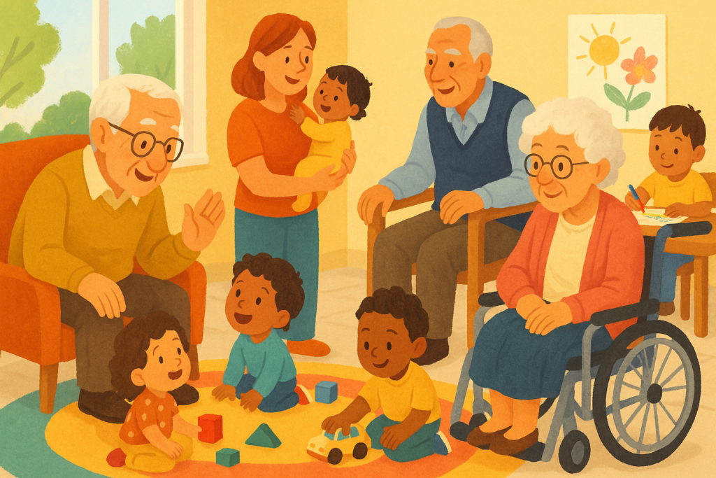 crèche intergénérationnelle