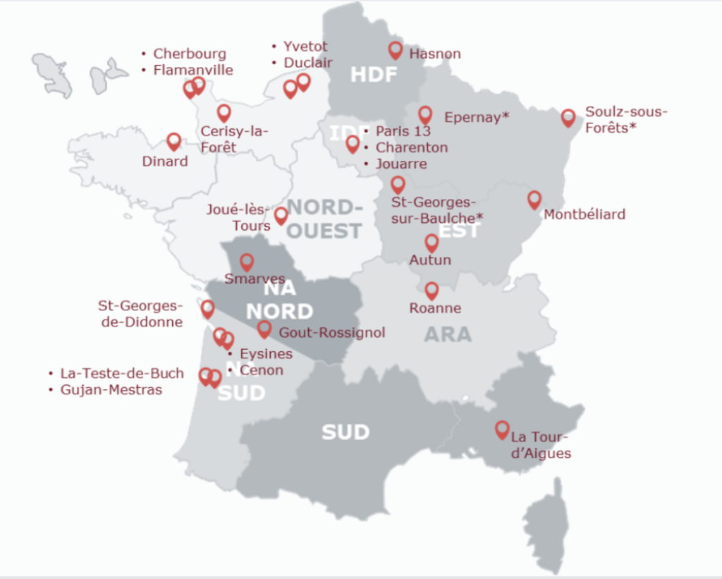 liste ehpad partage et vie qui participent 