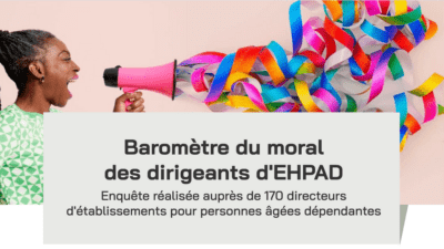 baromètre sur moral des dirigeants d’EHPAD - Les Echos Etudes